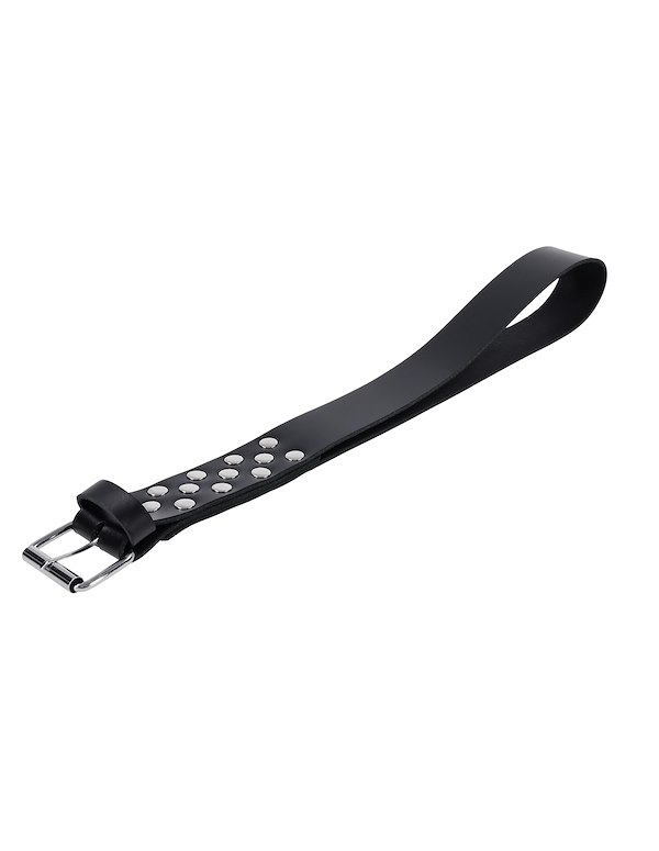 EDGE LEATHER BELT SPANKER ALT2 view Color: BK