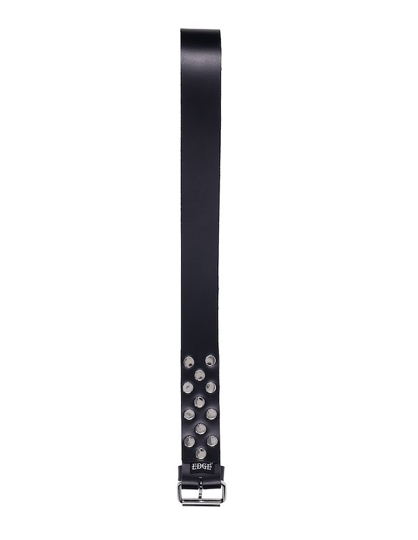 EDGE LEATHER BELT SPANKER ALT3 view Color: BK