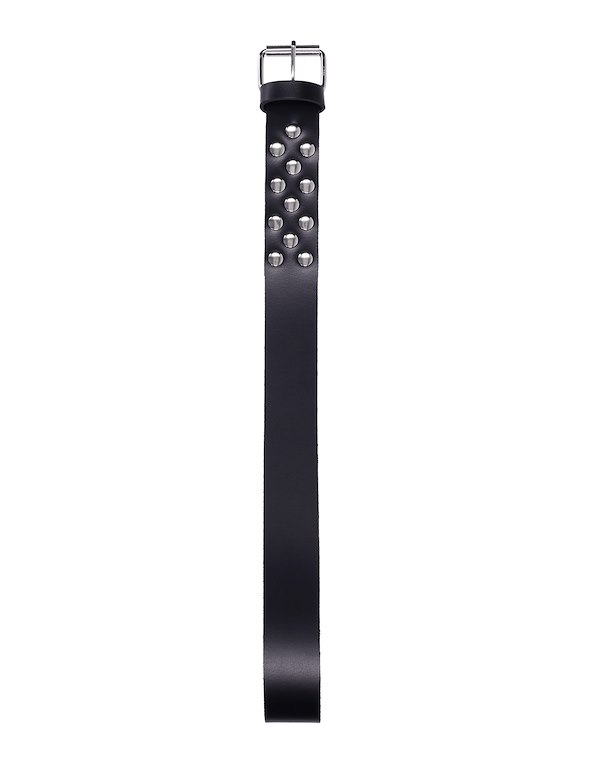 EDGE LEATHER BELT SPANKER ALT6 view Color: BK