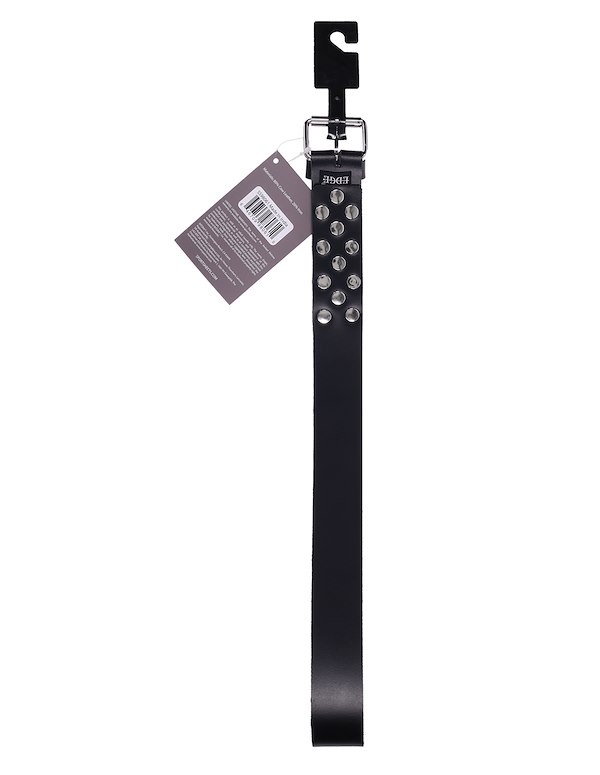 EDGE LEATHER BELT SPANKER ALT7 view Color: BK