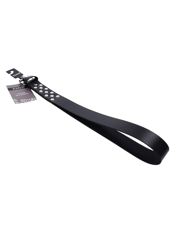 EDGE LEATHER BELT SPANKER ALT8 view Color: BK