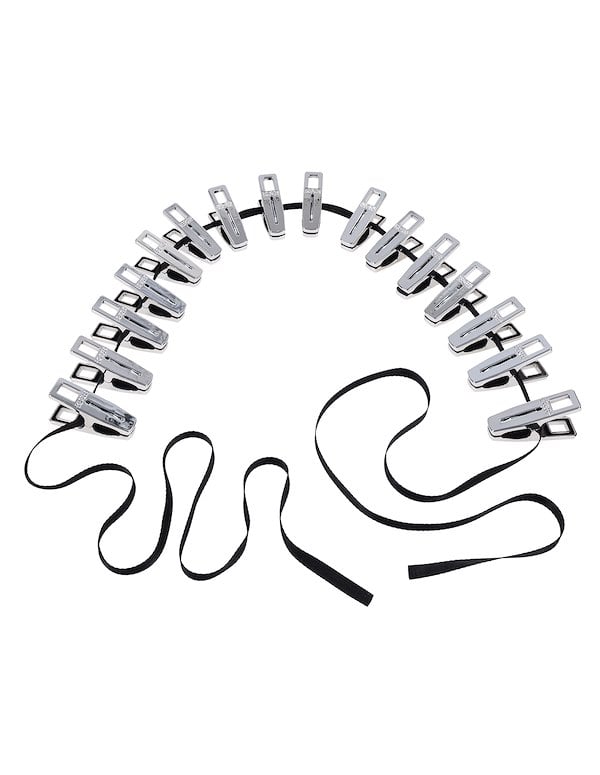EDGE BODY ZIPPER CLOTHES PINS ALT5 view Color: SBK
