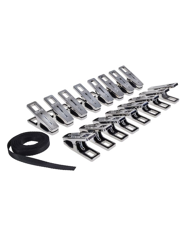 EDGE BODY ZIPPER CLOTHES PINS ALT7 view Color: SBK