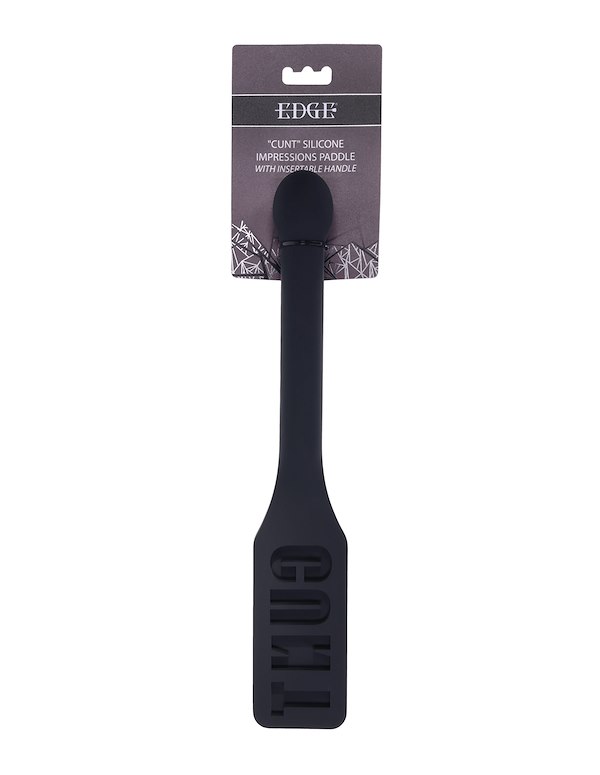 EDGE CUNT SILICONE PADDLE ALT11 view Color: BK