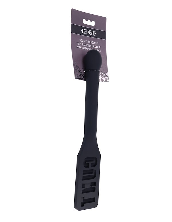 EDGE CUNT SILICONE PADDLE ALT9 view Color: BK