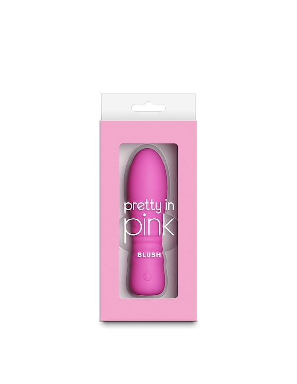 PRETTY IN PINK BLUSH VIBRATOR ALT2 view Color: PK