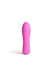 Front view of PRETTY IN PINK BLUSH VIBRATOR