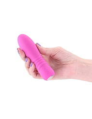 Alternate back view of PRETTY IN PINK BLUSH VIBRATOR