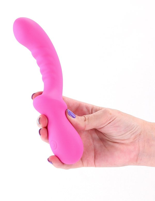 PRETTY IN PINK PEONY VIBRATOR ALT1 view Color: PK