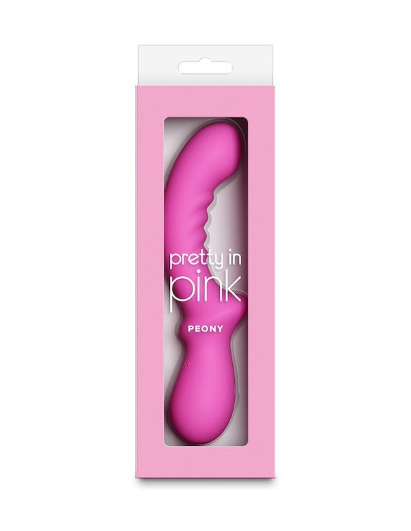 PRETTY IN PINK PEONY VIBRATOR ALT2 view Color: PK
