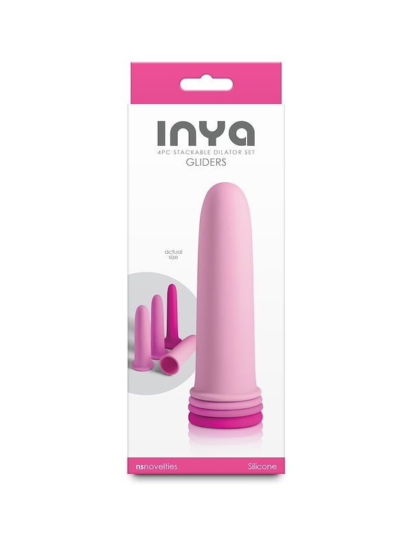 INYA GLIDERS 4PC STACKABLE DILATOR SET ALT4 view Color: PK