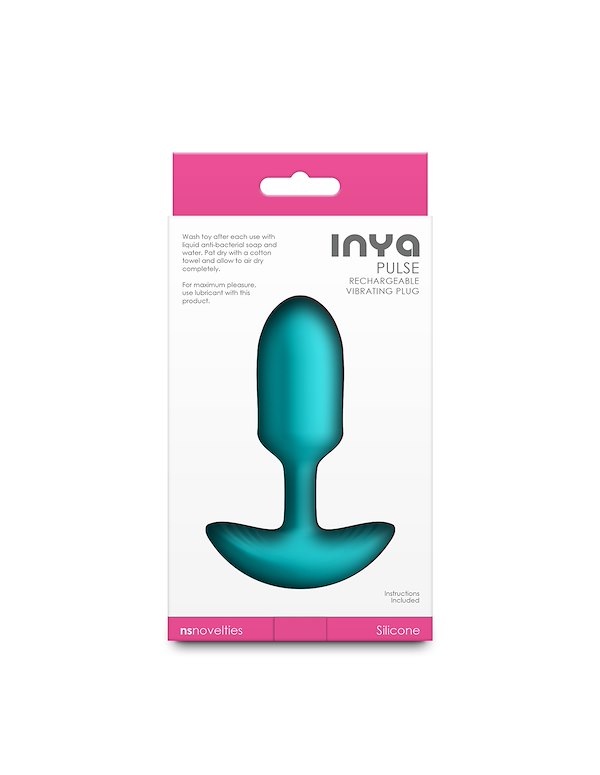 INYA PULSE VIBRATING PLUG ALT2 view Color: TL
