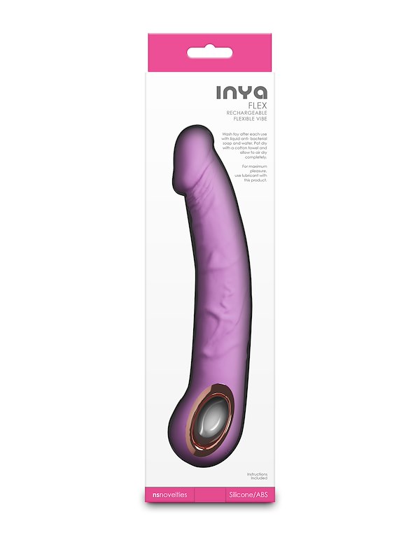 INYA FLEX REALISTIC VIBRATOR ALT2 view Color: PK