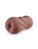 Additional CHOCOLATE view of product POCKET PALS ANAL STROKER with color code CHO