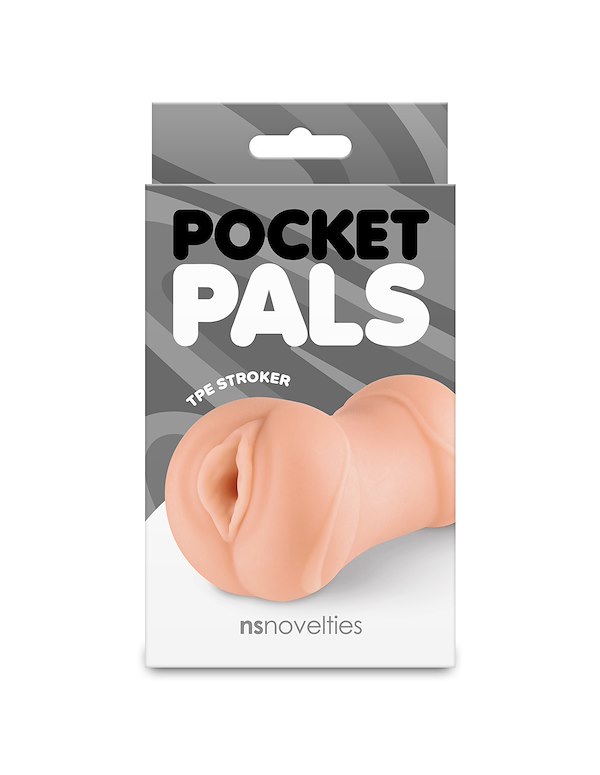 POCKET PALS VAGINA STROKER - LIGHT ALT2 view Color: CAR