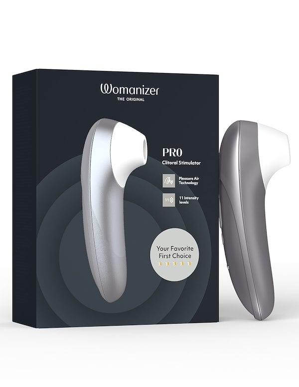 WOMANIZER PRO IN SILVER ALT8 view Color: SL