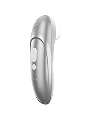 Alternate front view of WOMANIZER PRO IN SILVER