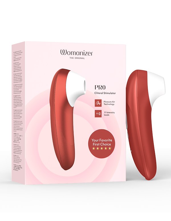 WOMANIZER PRO IN BORDEAUX ALT7 view Color: BRD