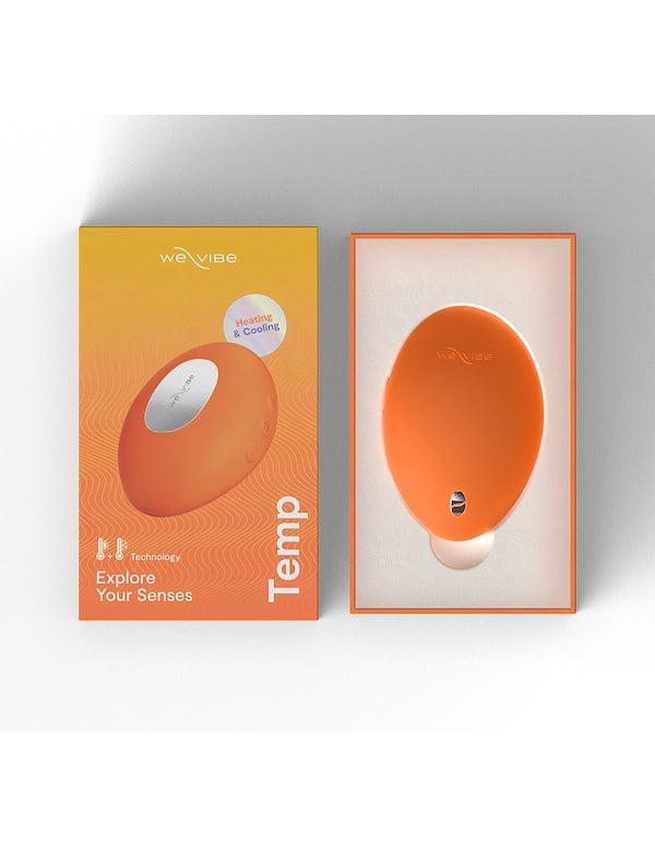 WE-VIBE TEMP TEMPERATURE PLAY HAND-HELD VIBRATOR ALT2 view Color: OR