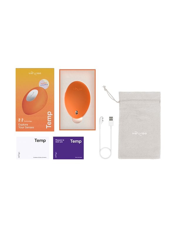 WE-VIBE TEMP TEMPERATURE PLAY HAND-HELD VIBRATOR ALT3 view Color: OR