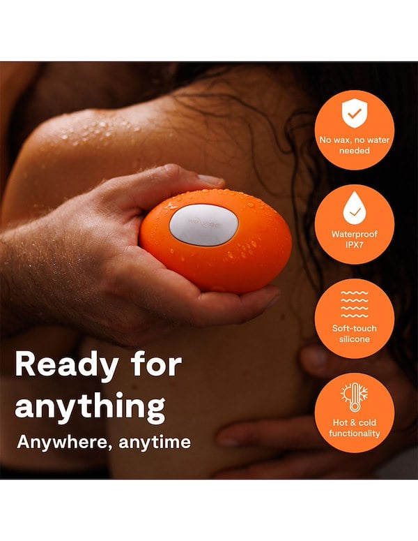 WE-VIBE TEMP TEMPERATURE PLAY HAND-HELD VIBRATOR ALT4 view Color: OR