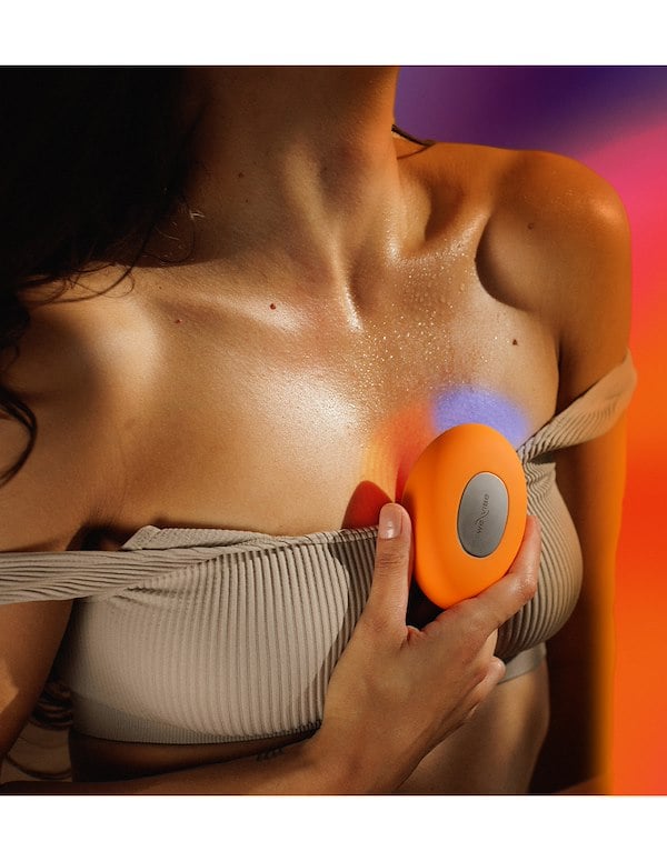 WE-VIBE TEMP TEMPERATURE PLAY HAND-HELD VIBRATOR ALT6 view Color: OR