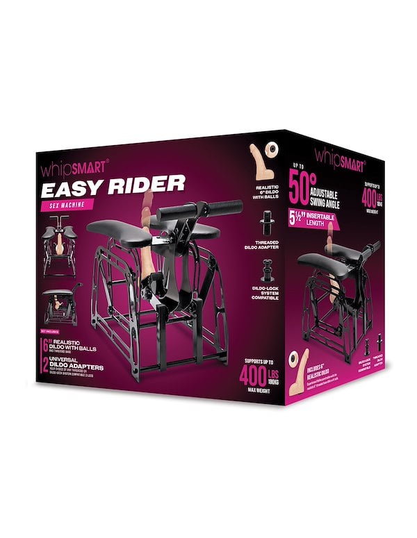 WHIPSMART EASY RIDER SEX MACHINE ALT8 view Color: BK