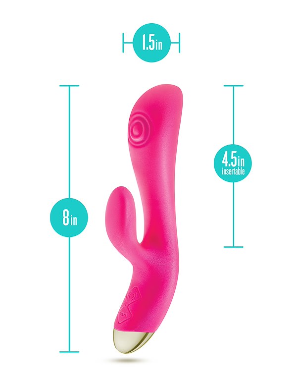 ARIA - PLEASIN AF DUAL STIMULATOR ALT4 view Color: PK