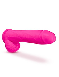 Alternate back view of AU NATUREL BOLD BIG JOHN 11.5 DILDO W/ BALLS