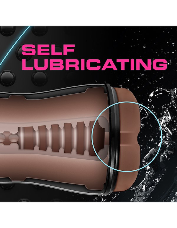 COVERBOY - THE DJ SELF - LUBRICATING REALISTIC BUTT STROKER ALT3 view Color: CHO