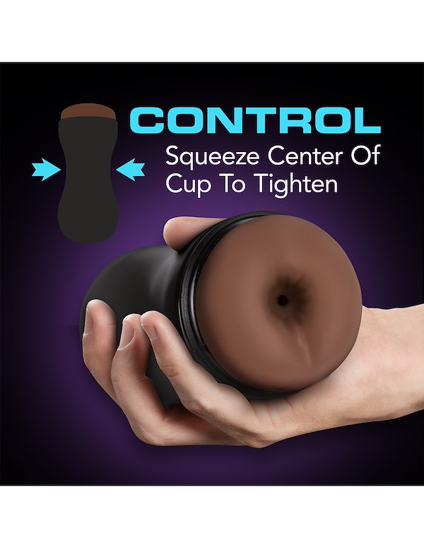 COVERBOY - THE DJ SELF - LUBRICATING REALISTIC BUTT STROKER ALT4 view Color: CHO
