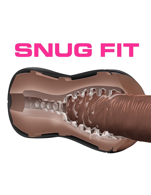 COVERBOY - THE DJ SELF - LUBRICATING REALISTIC BUTT STROKER ALT5 view Color: CHO