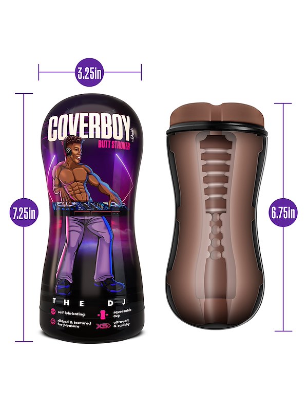 COVERBOY - THE DJ SELF - LUBRICATING REALISTIC BUTT STROKER ALT6 view Color: CHO