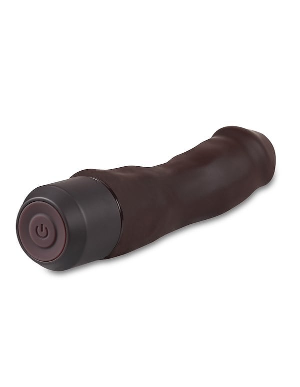 DR SKIN - 7.75 VIBRATING DILDO ALT1 view Color: CHO