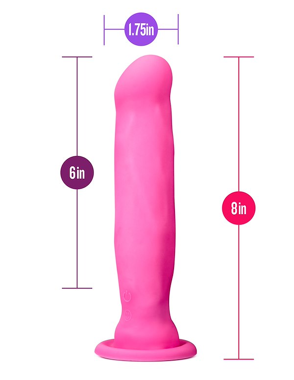 IMPRESSIONS - HAVANA 8 RECHARGEABLE VIBRATING DILDO ALT5 view Color: PK