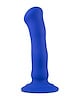 Additional BLUE view of product IMPRESSIONS - SANTORINI G-SPOT 6.5 VIBRATING DILDO with color code BL