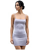 Additional LAVENDAR view of product MINI SPAGHETTI STRAP DRESS - REVERSIBLE CUPLESS with color code LV