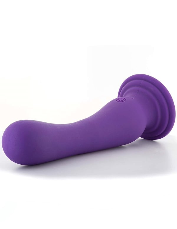 IMPRESSIONS - IBIZA CURVED G-SPOT 7.75 VIBRATING DILDO ALT1 view Color: PR