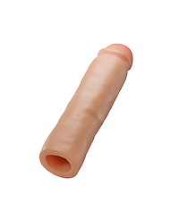 Alternate back view of PERFORMANCE PLUS 2 INCH REALISTIC PENIS EXTENDER SLEEVE