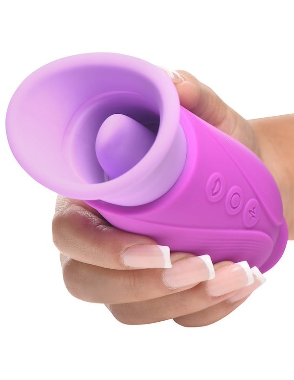 LICKGASM - VIOLET TONGUE SUCKING & LICKING VIBRATOR ALT11 view Color: PR