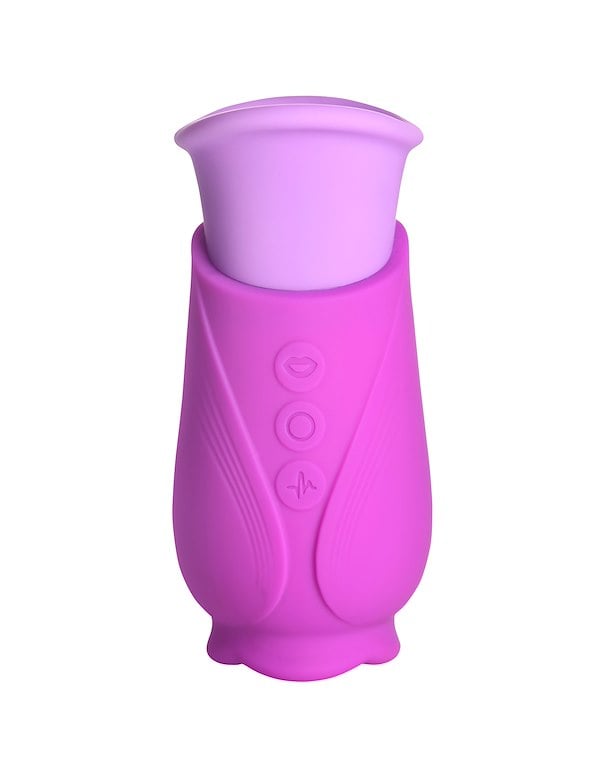 LICKGASM - VIOLET TONGUE SUCKING & LICKING VIBRATOR ALT13 view Color: PR