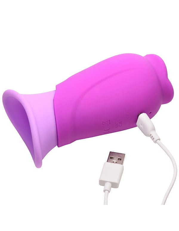 LICKGASM - VIOLET TONGUE SUCKING & LICKING VIBRATOR ALT2 view Color: PR