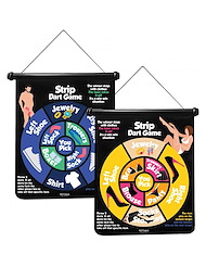 Front view of STRIP DARTS GAME