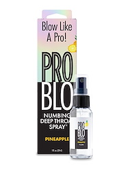 Front view of PROBLO NUMBING SPRAY - PINEAPPLE