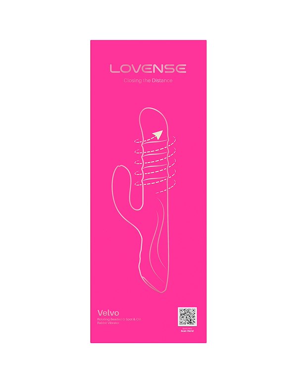 LOVENSE VELVO DUAL STIM VIBRATOR ALT4 view Color: PK