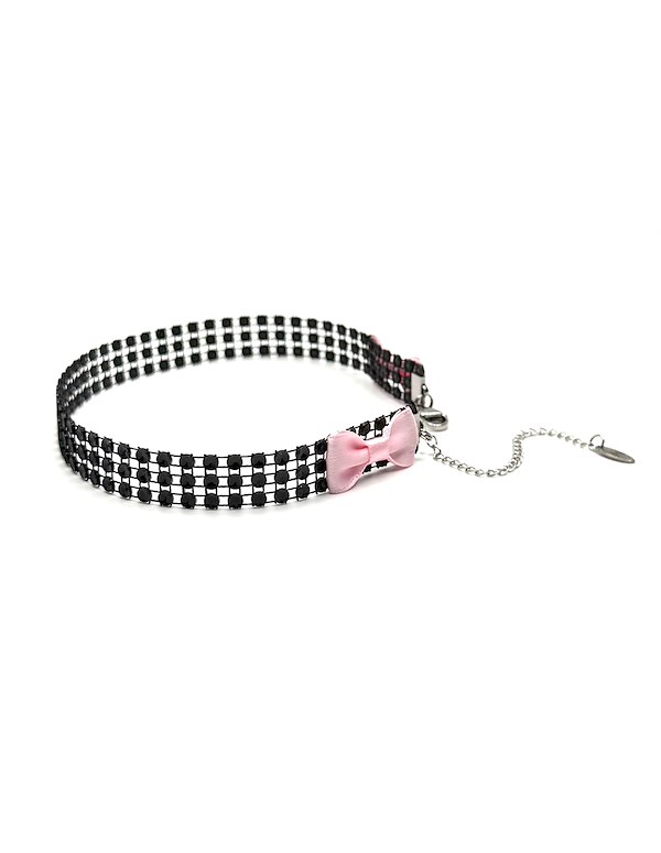 VIXEN CHOKER ALT2 view Color: PKB