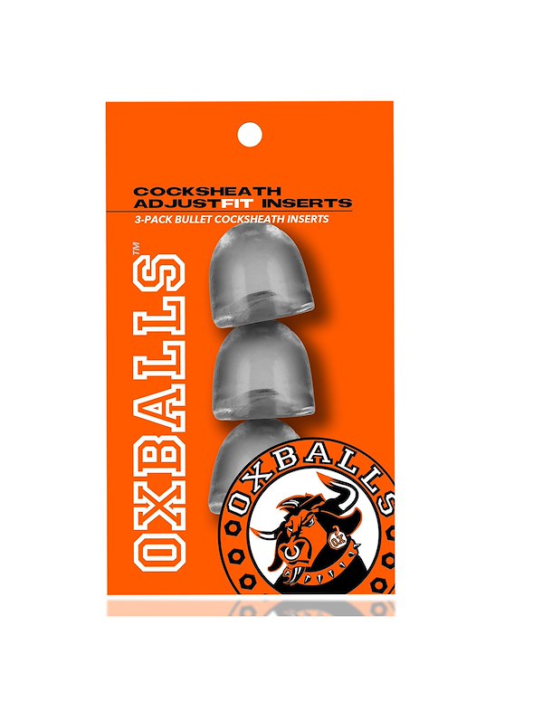 OXBALLS ADJUSTFIT 3PC COCKSHEATH INSERTS ALT3 view Color: CL