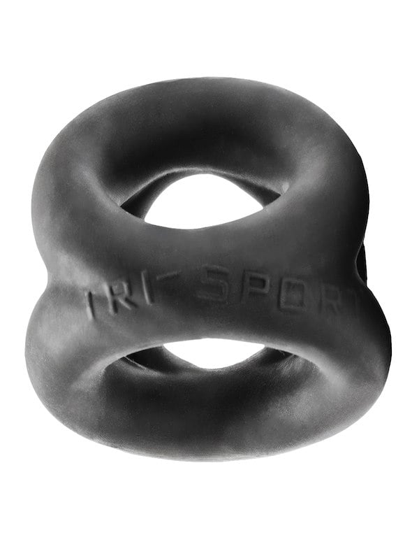 OXBALLS TRI-SPORT 3 RING COCKSLING ALT1 view Color: BK