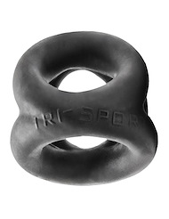 Alternate back view of OXBALLS TRI-SPORT 3 RING COCKSLING