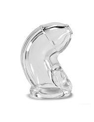 Front view of OXBALLS COCK-LOCK CHASTITY CAGE